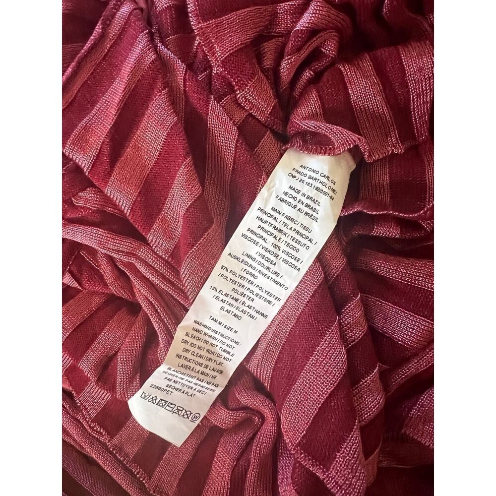 NWT❤️Anthropologie Cecilia Prado Twist-Front Dress szMP - Picture 10 of 11